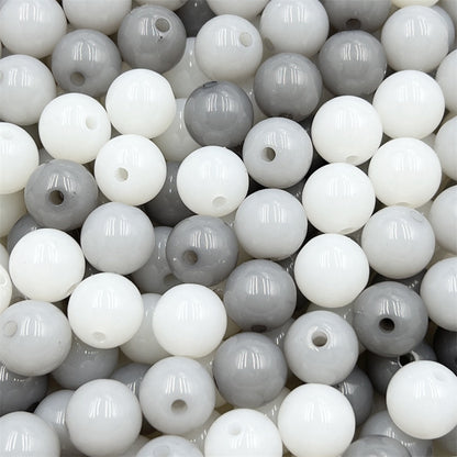 Makaron Color Round Acrylic Beads 16mm Pastel Ombre 10pcs 4