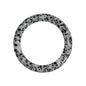 65mm Printed Silicone Rings Floral and Geometric Designs