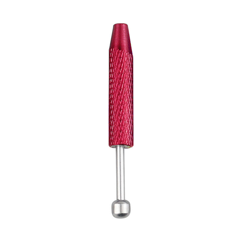 Stainless Steel 4-Prong Claw Tweezers Multi Colored Knurled Grip 3pcs 13