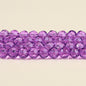 Faceted Round Glass Beads 10mm Clear Pastel Colors 50pcs 15