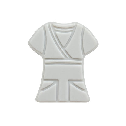 Silicone Focal Beads Kimono Design With Detailed Belt 10pcs 12