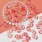 Czech Glass Beads Fox 18mm Translucent Pastel Colors 25pcs 7