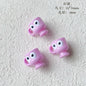 Personification Cup Acrylic Beads 18mm Enamel Glossy 6pcs 9