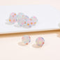 Rhinestone Bubblegum Beads 16-20mm Colorful Resin Sparkle 10pcs 11