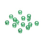 Clear Pony Beads 9mm Large Hole Translucent Plastic 300pcs 8