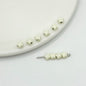 Star Metal Beads 5mm Baking Painted Colorful Finish 40pcs 10