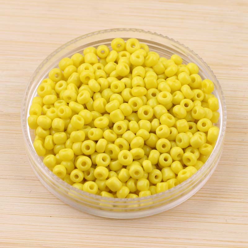 Ceramic Electroplated Seed Glass Beads 4mm Glossy Mixed Colors 460pcs 20