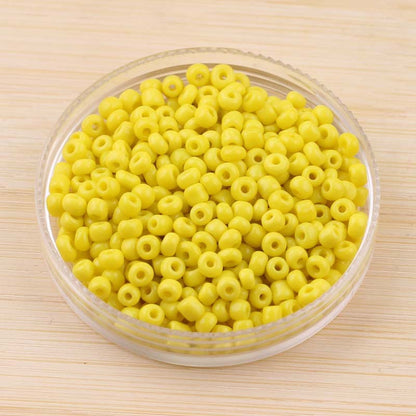 Ceramic Electroplated Seed Glass Beads 4mm Glossy Mixed Colors 460pcs 20