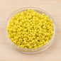 Ceramic Electroplated Seed Glass Beads 4mm Glossy Mixed Colors 460pcs 20