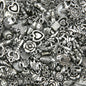 Mixed Style Acrylic Beads Colorful Hearts Bows Gems Assorted 27