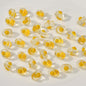 Lampwork Glass Beads Poached Egg 12mm Enamel Handmade 6pcs 6