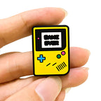 Silicone Focal Beads Nostalgic Handheld Game Console Game Over Text 20pcs 5