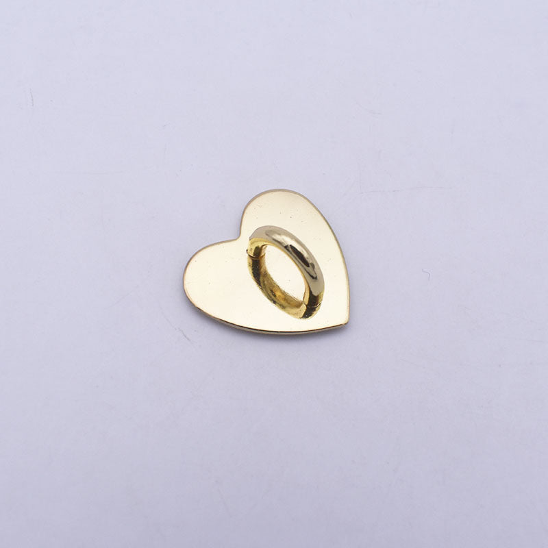 Metal Phone Ring Holder Stand Adhesive Heart Square Bear Shapes 7