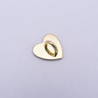 Metal Phone Ring Holder Stand Adhesive Heart Square Bear Shapes 7