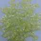 Colored Clear Bow Ribbon Acrylic Beads 18mm Translucent 100pcs 25