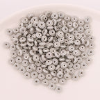Wheel Shaped Acrylic Beads 8mm CCB Plastic Spacer 500pcs 3