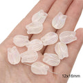 Semi-transparent Frosted Acrylic Beads Matte Finish Mixed Shapes 6