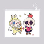 Matte Plastic Zip Lock Bags PE Bunny Print 21mm 50pcs 5