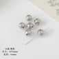 Christmas Tree Heart Acrylic Beads Silver Faceted CCB Plastic 10