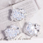 Ball Rhinestone Beads 20mm Pave Hello KT Alloy 2pcs 8