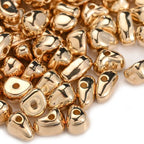 Irregular Stone Shaped CCB Plastic Spacer Acrylic Beads 6mm 200pcs 4