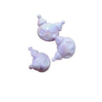 UV Plating Angry My Melody Acrylic Beads 16mm Pastel Rainbow 100pcs 5