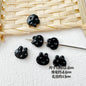 Baking Painted Cheese Animal Metal Beads Whimsical Pastel Colors 20pcs 32
