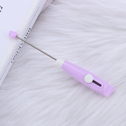 Beadable Retractable Parcel Opening Knife Slim Pastel Colors 14