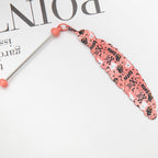 Beadable Feather Bookmarks Halloween Christmas Prints 12pcs 4