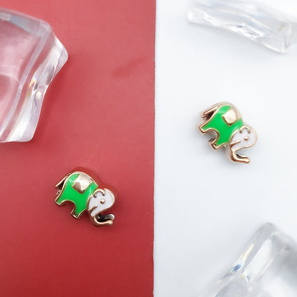 Enamel CCB Plastic Acrylic Beads 9-15mm Large Hole Playful Shapes 40pcs 17