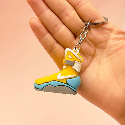 PVC Fashion Sports Shoes Keychain Mini Sneaker Charm Vibrant Colors 6