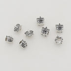 Dancing Lion Metal Beads 10mm Tibetan Large Hole Alloy 20pcs 2