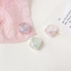 Glow Geometric Faceted Acrylic Beads 16mm Pastel Colors 100pcs 2