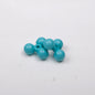 Acrylic Three-Spherical Spacer Beads 13mm Solid Color Baking Painted 500pcs 9