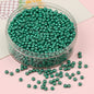 Metallic Seed Glass Beads 2mm Premium Colorful Shimmering 3000pcs 15