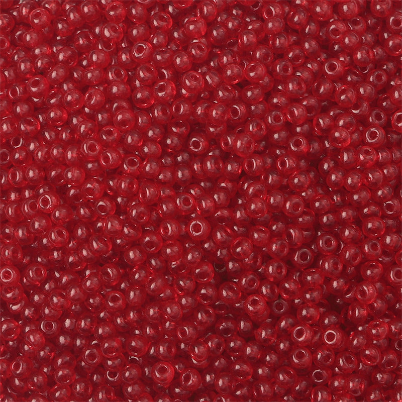 Transparent Seed Glass Beads 2mm Glossy Rainbow Colors 660pcs 13