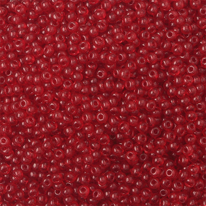 Transparent Seed Glass Beads 2mm Glossy Rainbow Colors 660pcs 13