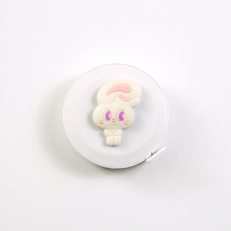 Retractable Plastic Measuring Tape Dual Metric Imperial Cute 2pcs 5cm 18