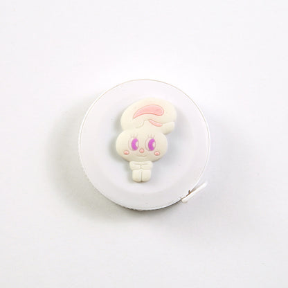 Retractable Plastic Measuring Tape Dual Metric Imperial Cute 2pcs 5cm 18