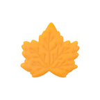 Silicone Focal Beads Maple Leaf Detailed Vein Patterns 20pcs 5