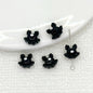 Baking Painted Dress Metal Beads 12mm Colorful Glossy Alloy 10pcs 18