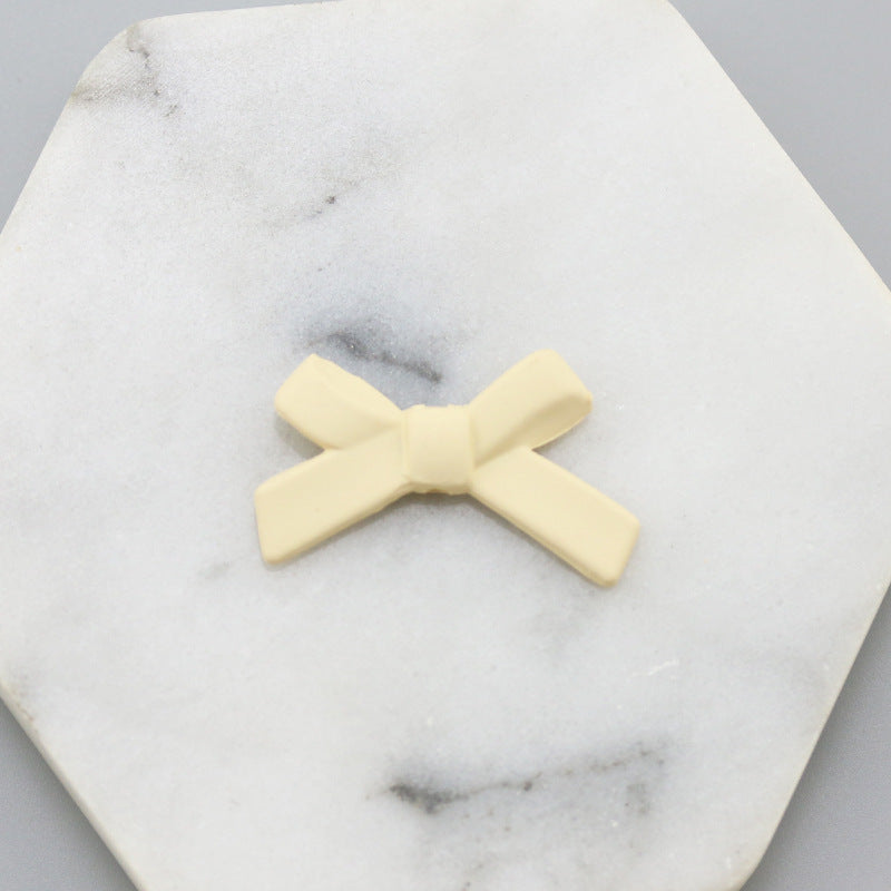 Rubberized Spray Painted Cross Acrylic Beads 34x21mm Matte Mixed Colors 20pcs 12
