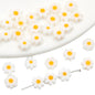 Millefiori Plum Flower Glass Beads 6mm Colorful Mixed 20pcs 17
