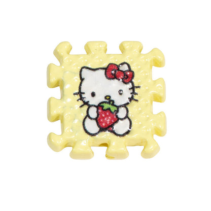 Hello KT Puzzle Acrylic Square Beads 18mm Colorful 10pcs 16