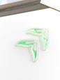 Glow Mermaid Tail Acrylic Beads 29x20x9mm Glow In The Dark 50pcs 22