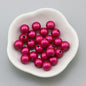 Glossy Metallic Round Acrylic Beads 10mm Colorful Assorted 50pcs 7