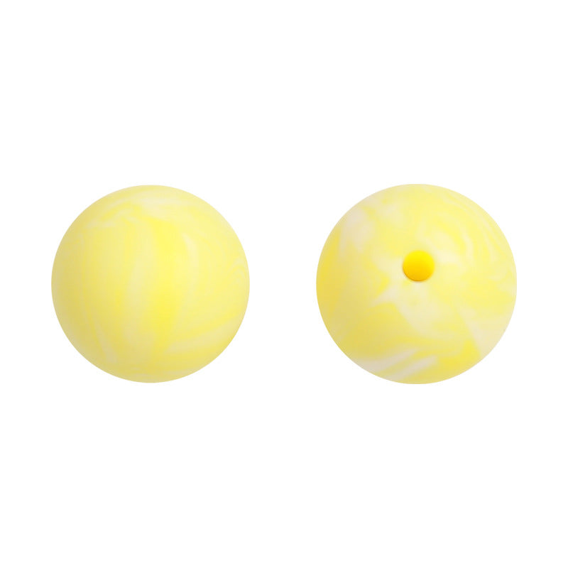 15mm Silicone Beads Candy Color Pastel Mix 20pcs 11