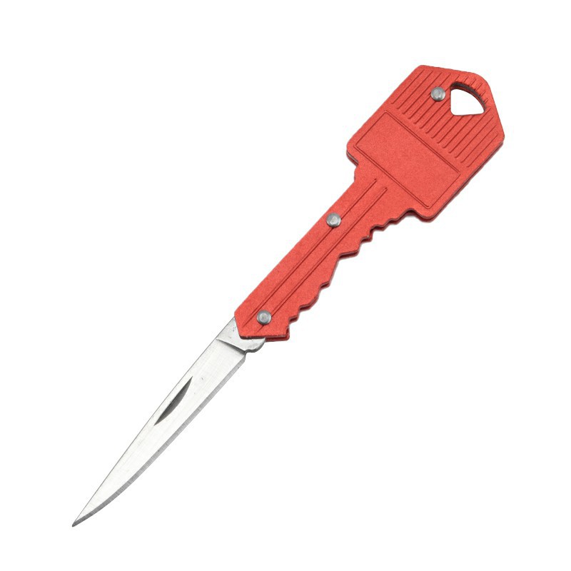 Mini Folding Knife Keychain Stainless Steel Outdoor Survival Tool 8