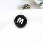 Baking Painted Acrylic Beads 18mm Enamel Candy Letter 50pcs 5