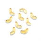 Czech Glass Beads Tulip Petals And Leaves Vintage Frosted 9mm 200pcs 20